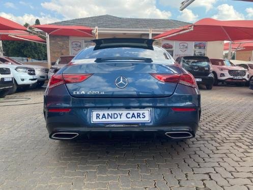 
								2021 Mercedes-Benz CLA CLA220d AMG Line,Leather & Suede interior,Aircon,Radio,Navigation ,Sunroof etc amazing discounts on cash deals! free delivery guaranteed around gauteng province only. we also arrange finance through all major banks. we give 24hrs turn around period for finance applicants and same time delivery on cash deals. contact our sales team. or visit our dealership RANDY CARS AT 541 LOUIS BOTHA AVENUE SAVOY ESTATE JHB full									