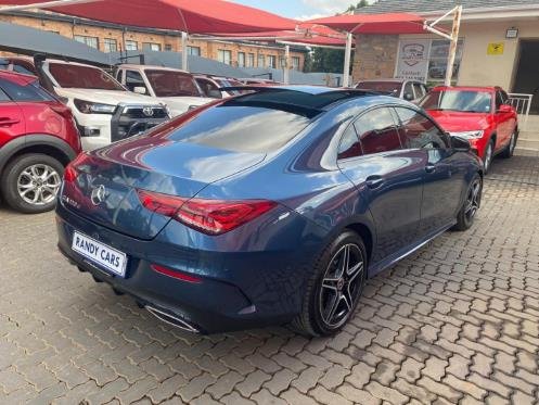 
								2021 Mercedes-Benz CLA CLA220d AMG Line,Leather & Suede interior,Aircon,Radio,Navigation ,Sunroof etc amazing discounts on cash deals! free delivery guaranteed around gauteng province only. we also arrange finance through all major banks. we give 24hrs turn around period for finance applicants and same time delivery on cash deals. contact our sales team. or visit our dealership RANDY CARS AT 541 LOUIS BOTHA AVENUE SAVOY ESTATE JHB full									