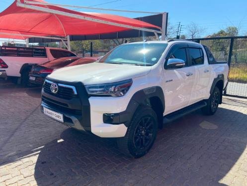 
								2021 Toyota Hilux 2.8GD-6 Double Cab 4×4 Raider Auto,Leather interior,electric windows,Navigation,aircon etc… we give amazing discounts on cash deals! free delivery guaranteed around gauteng province only. we also arrange finance through all major banks. we give 24hrs turn around period for finance applicants and same time delivery on cash deals. contact our sales team full									