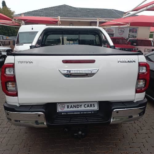 
								2023  Toyota Hilux 2.4GD-6 Double Cab Raider,Leather interior,Aircon,Radio ,PDC Sensors etc amazing discounts on cash deals! free delivery guaranteed around gauteng province only. we also arrange finance through all major banks. we give 24hrs turn around period for finance applicants and same time delivery on cash deals. contact our sales team. or visit our dealership RANDY CARS AT 541 LOUIS BOTHA AVENUE SAVOY ESTATE JHB full									