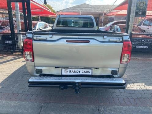 
								2019 Toyota Hilux 2.4GD (Aircon),Leather interior,Aircon,Radio etc amazing discounts on cash deals! free delivery guaranteed around gauteng province only. we also arrange finance through all major banks. we give 24hrs turn around period for finance applicants and same time delivery on cash deals. contact our sales team. or visit our dealership RANDY CARS AT 541 LOUIS BOTHA AVENUE SAVOY ESTATE JHB full									