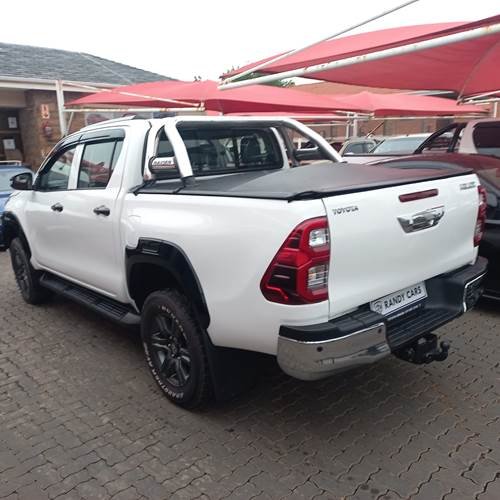 
								2023  Toyota Hilux 2.4GD-6 Double Cab Raider,Leather interior,Aircon,Radio ,PDC Sensors etc amazing discounts on cash deals! free delivery guaranteed around gauteng province only. we also arrange finance through all major banks. we give 24hrs turn around period for finance applicants and same time delivery on cash deals. contact our sales team. or visit our dealership RANDY CARS AT 541 LOUIS BOTHA AVENUE SAVOY ESTATE JHB full									