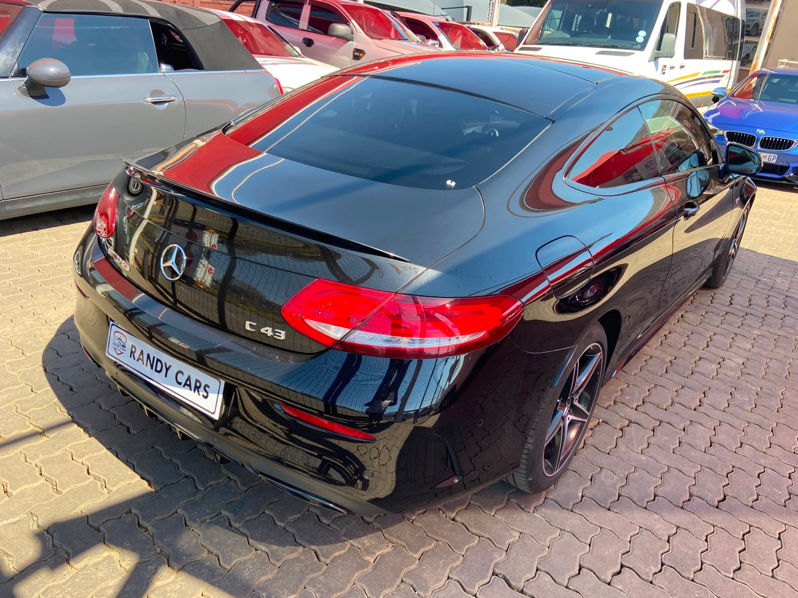 
								Mercedes-AMG C-Class C43 4Matic,Leather & Cloth interior,Aircon,Radio,PDC Sensors,Navigation  etc amazing discounts on cash deals! free delivery guaranteed around gauteng province only. we also arrange finance through all major banks. we give 24hrs turn around period for finance applicants and same time delivery on cash deals. contact our sales team. or visit our dealership RANDY CARS AT 541 LOUIS BOTHA AVENUE SAVOY ESTATE full									