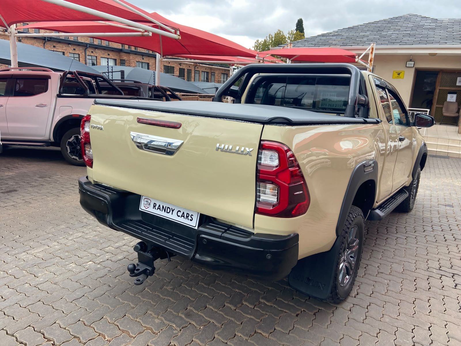 
								Toyota Hilux 2.4GD-6 Xtra Cab Raider,Leather  interior,Aircon,Radio etc amazing discounts on cash deals! free delivery guaranteed around gauteng province only. we also arrange finance through all major banks. we give 24hrs turn around period for finance applicants and same time delivery on cash deals. contact our sales team. or visit our dealership RANDY CARS AT 541 LOUIS BOTHA AVENUE SAVOY ESTATE full									