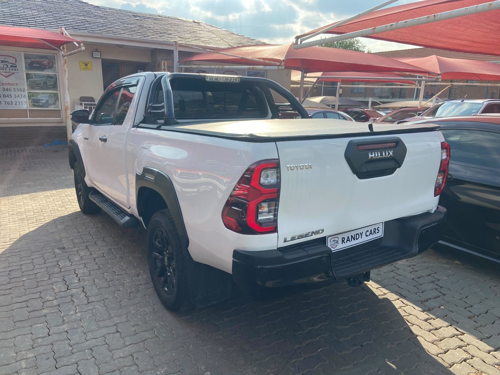 
								Toyota Hilux 2.8GD-6 Xtra Cab Legend Auto,Leather  interior,Aircon,Radio,Navigation,PDC Sensors  etc amazing discounts on cash deals! free delivery guaranteed around gauteng province only. we also arrange finance through all major banks. we give 24hrs turn around period for finance applicants and same time delivery on cash deals. contact our sales team. or visit our dealership RANDY CARS AT 541 LOUIS BOTHA AVENUE SAVOY ESTATE full									