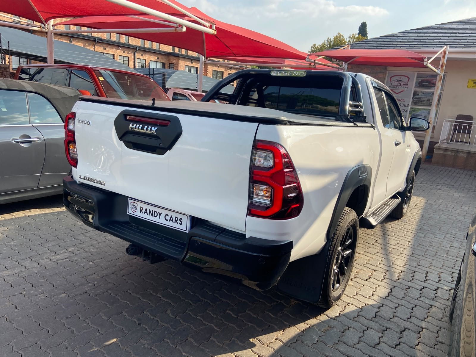 
								Toyota Hilux 2.8GD-6 Xtra Cab Legend Auto,Leather  interior,Aircon,Radio,Navigation,PDC Sensors  etc amazing discounts on cash deals! free delivery guaranteed around gauteng province only. we also arrange finance through all major banks. we give 24hrs turn around period for finance applicants and same time delivery on cash deals. contact our sales team. or visit our dealership RANDY CARS AT 541 LOUIS BOTHA AVENUE SAVOY ESTATE full									