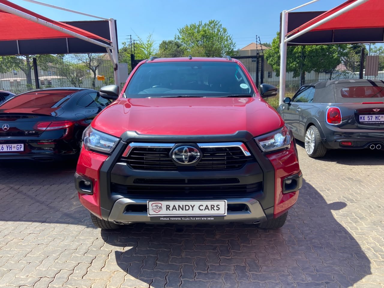 
								Hilux 2.8GD-6 Double Cab Legend AutoLeather interior,Aircon etc amazing discounts on cash deals! free delivery guaranteed around gauteng province only. we also arrange finance through all major banks. we give 24hrs turn around period for finance applicants and same time delivery on cash deals. contact our sales team. or visit our dealership RANDY CARS AT 541 LOUIS BOTHA AVENUE SAVOY ESTATE JHB full									