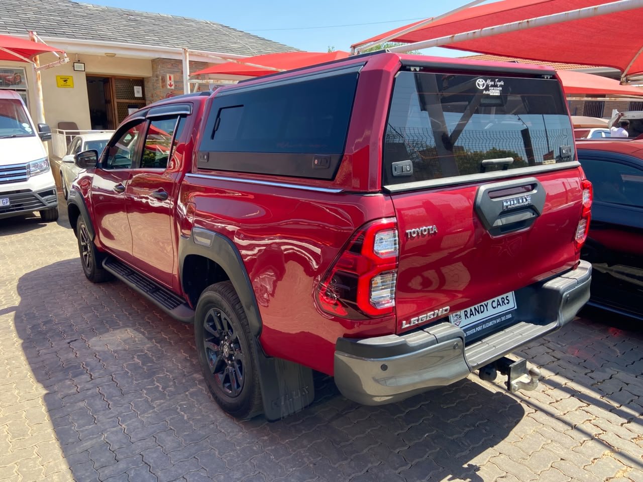 
								Hilux 2.8GD-6 Double Cab Legend AutoLeather interior,Aircon etc amazing discounts on cash deals! free delivery guaranteed around gauteng province only. we also arrange finance through all major banks. we give 24hrs turn around period for finance applicants and same time delivery on cash deals. contact our sales team. or visit our dealership RANDY CARS AT 541 LOUIS BOTHA AVENUE SAVOY ESTATE JHB full									