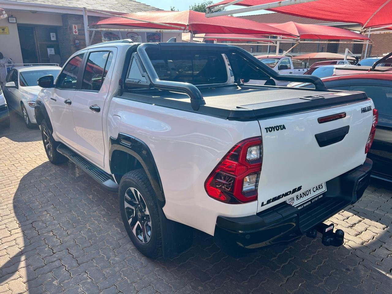 
								Toyota Hilux 2.8GD-6 Double Cab Legend 55,Leather interior,Aircon,Navigation,Multifunctional steering,Apple & Android car play etc amazing discounts on cash deals! free delivery guaranteed around gauteng province only. we also arrange finance through all major banks. we give 24hrs turn around period for finance applicants and same time delivery on cash deals. contact our sales team. or visit our dealership RANDY CARS AT 541 LOUIS BOTHA AVENUE SAVOY ESTATE JHB full									