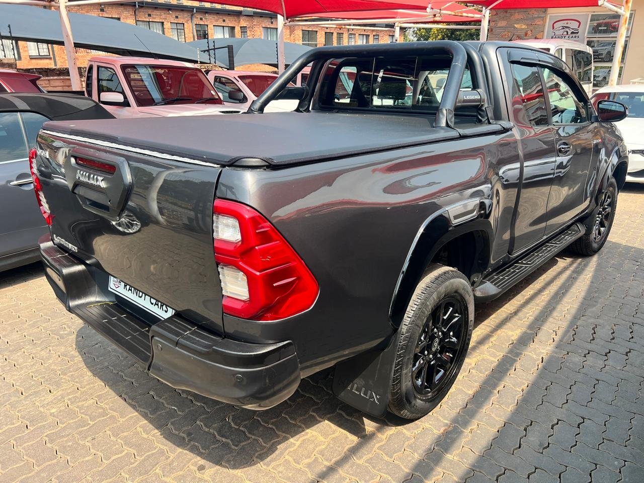 
								Toyota Hilux 2.8GD-6 Xtra Cab 4×4 Legend Auto,Leather interior,Aircon ,Navigation etc amazing discounts on cash deals! free delivery guaranteed around gauteng province only. we also arrange finance through all major banks. we give 24hrs turn around period for finance applicants and same time delivery on cash deals. contact our sales team. or visit our dealership RANDY CARS AT 541 LOUIS BOTHA AVENUE SAVOY ESTATE JHB full									