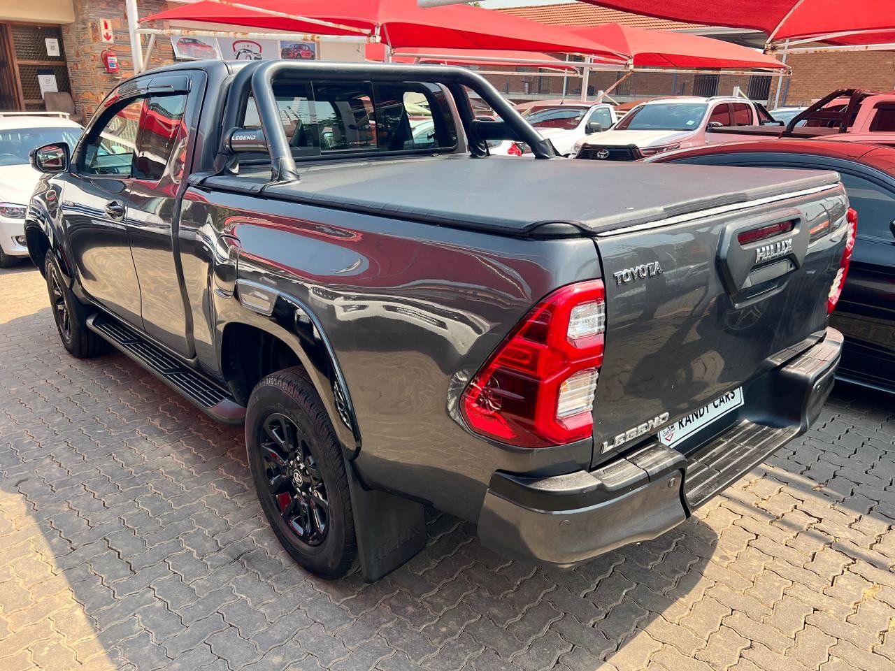 
								Toyota Hilux 2.8GD-6 Xtra Cab 4×4 Legend Auto,Leather interior,Aircon ,Navigation etc amazing discounts on cash deals! free delivery guaranteed around gauteng province only. we also arrange finance through all major banks. we give 24hrs turn around period for finance applicants and same time delivery on cash deals. contact our sales team. or visit our dealership RANDY CARS AT 541 LOUIS BOTHA AVENUE SAVOY ESTATE JHB full									