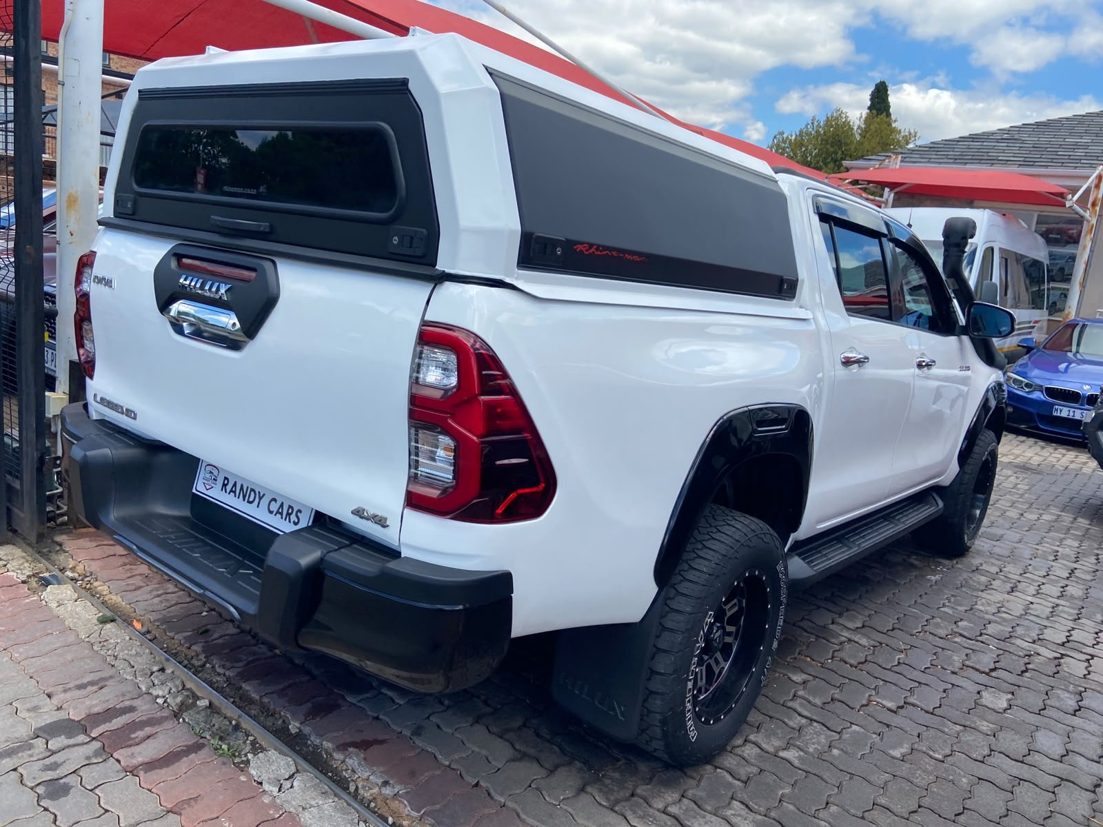 
								Toyota Hilux 2.8GD-6 Double Cab 4×4 Raider Auto,Leather interior,Aircon,Radio ,PDC Sensors etc amazing discounts on cash deals! free delivery guaranteed around gauteng province only. we also arrange finance through all major banks. we give 24hrs turn around period for finance applicants and same time delivery on cash deals. contact our sales team. or visit our dealership RANDY CARS AT 541 LOUIS BOTHA AVENUE SAVOY ESTATE JHB full									