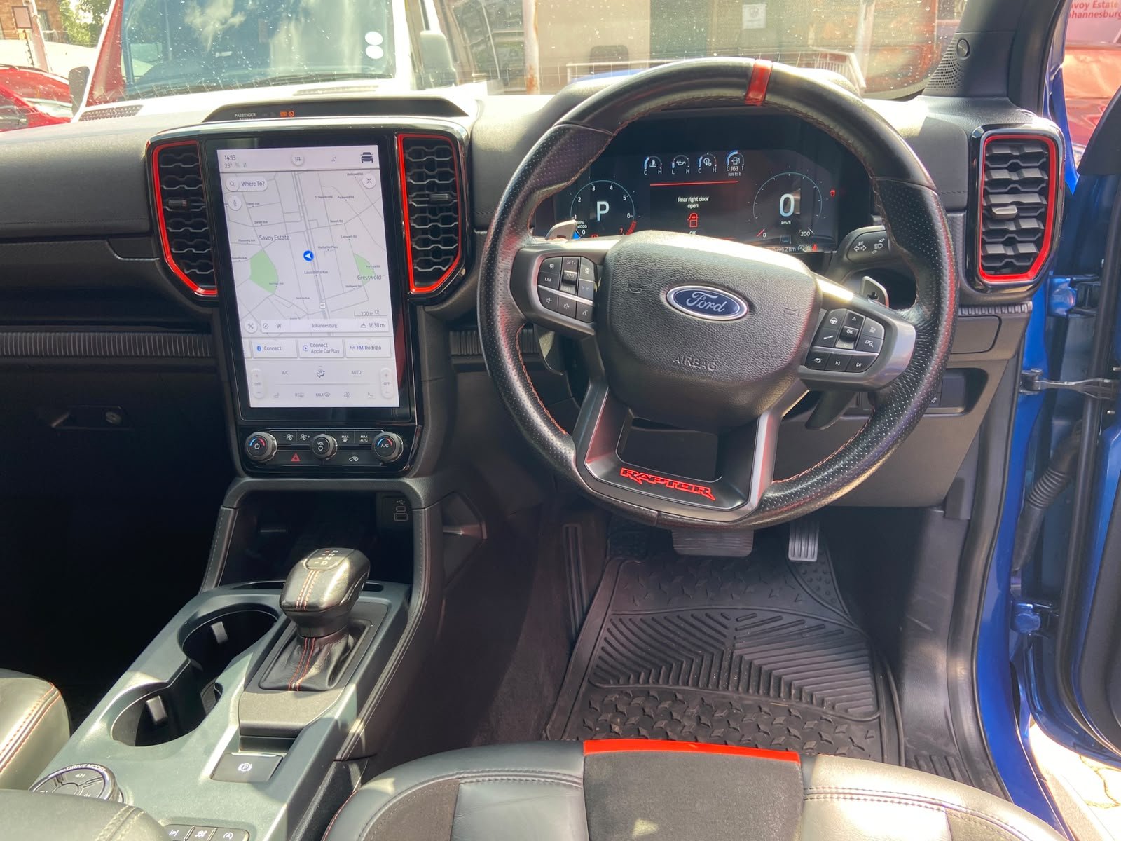 
								2025 Ford Ranger 3.0T V6 Double Cab Raptor 4WD,Leather interior, Electric windows,Navigation, ,Reverse Camera ,PDC Sensor etc… We give amazing discounts on cash deals! Free delivery guaranteed around Gauteng province only. We also arrange finance through all major Banks. We give 24hrs turn around period for finance applicants and same time delivery on cash deals. Contact our sales team ..You can visit us at 541 Louis Botha Ave, savoy estate full									