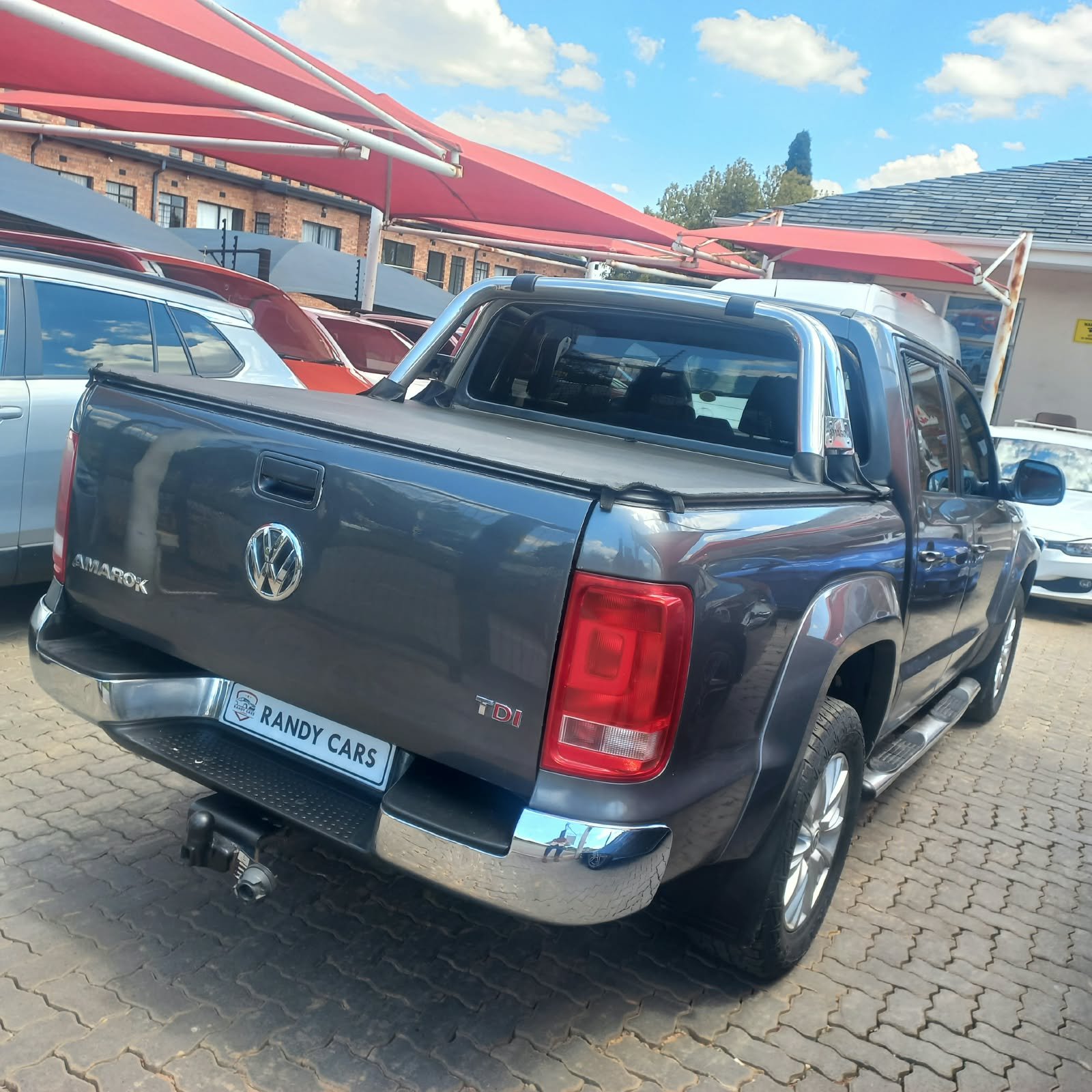 
								Volkswagen Amarok 2.0TDI Double Cab ,Leather interior,Aircon ,Electric windows etc amazing discounts on cash deals! free delivery guaranteed around gauteng province only. we also arrange finance through all major banks. we give 24hrs turn around period for finance applicants and same time delivery on cash deals. contact our sales team. or visit our dealership RANDY CARS AT 541 LOUIS BOTHA AVENUE SAVOY ESTATE JHB full									