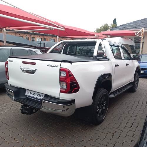 
								2023  Toyota Hilux 2.4GD-6 Double Cab Raider,Leather interior,Aircon,Radio ,PDC Sensors etc amazing discounts on cash deals! free delivery guaranteed around gauteng province only. we also arrange finance through all major banks. we give 24hrs turn around period for finance applicants and same time delivery on cash deals. contact our sales team. or visit our dealership RANDY CARS AT 541 LOUIS BOTHA AVENUE SAVOY ESTATE JHB full									